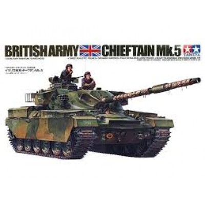 BRITISH CHIEFTAIN MK 5 TANK - 1/35 SCALE - TAMIYA 35068